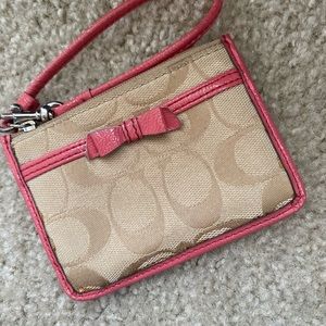 Coach wristlet